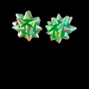 Exquisite Bow Light Green Post Earrings
Perfect for the Holidays.NWOT